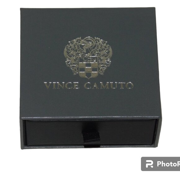 Vince Camuto Ayla Necklace New In Box Silvertone With Crystals - Picture 4 of 5